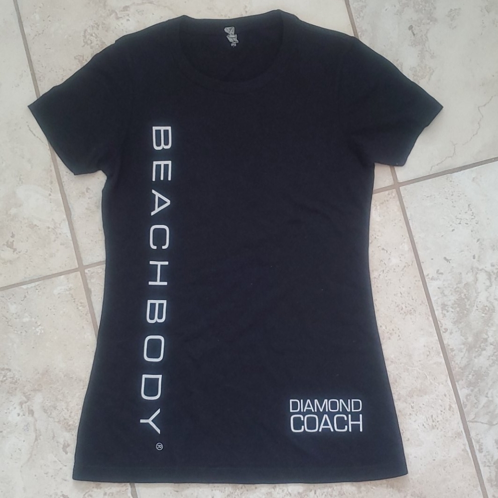 Black Beachbody DIAMOND rank t shirt